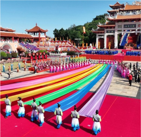Lantern Festival celebration and temple procession.