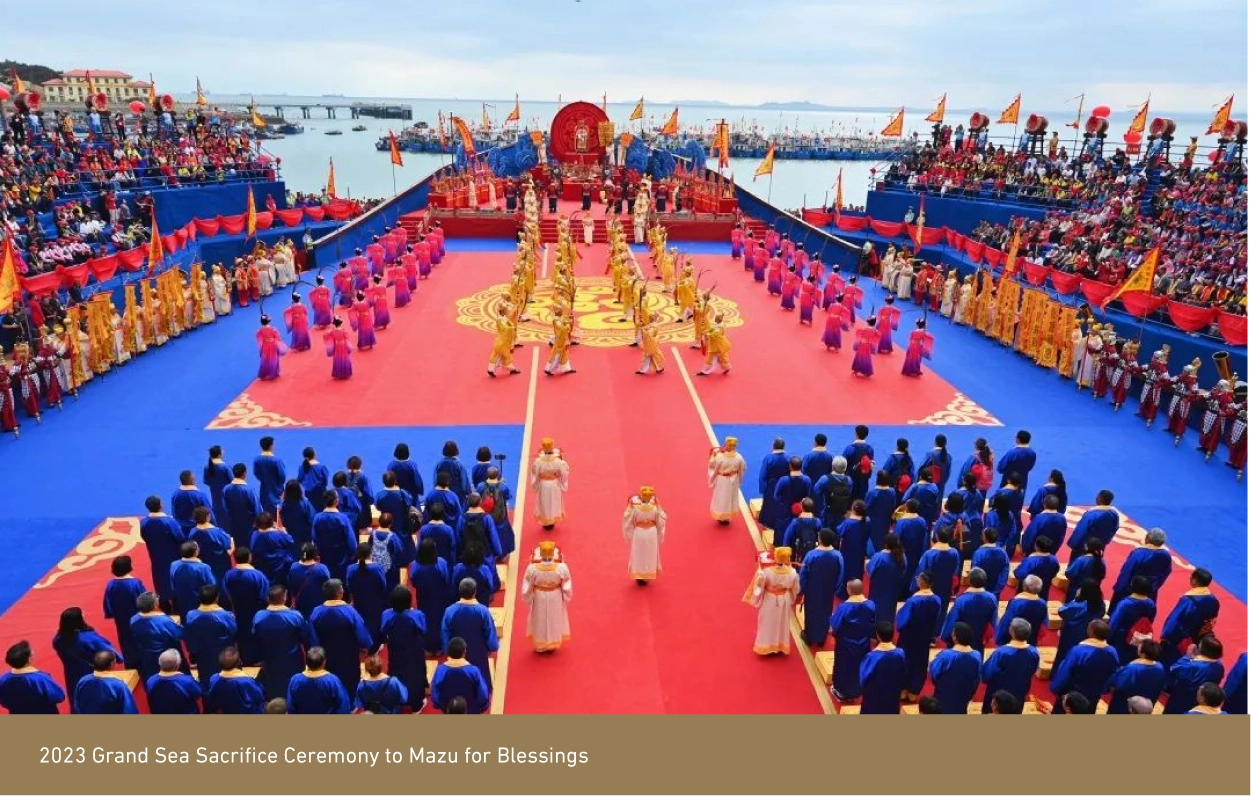 Seaside ritual venue connected with Mazu worship.